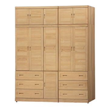 【MUNA 家居】北歐6.5X8.3尺衣櫥組