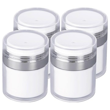 Monaco Olive 按壓式真空化妝品乳霜分裝罐  4個  單色