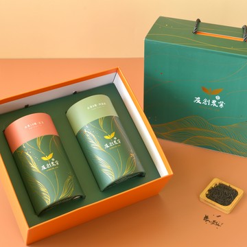 【友創農業】一期一會系列｜日月潭紅玉茶葉60g+日月潭阿薩姆茶葉60g｜茶葉雙罐禮盒