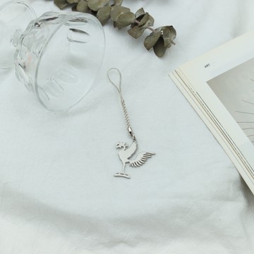 【和夢兔】京都宇治不鏽鋼吊飾(繩)-鳳凰