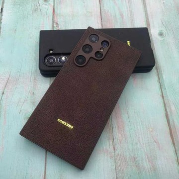 適用于三星s24ultra手機殼防摔素皮s25簡約保護套s24+全包貼皮s22/23/24超薄高級感s25ultra外殼