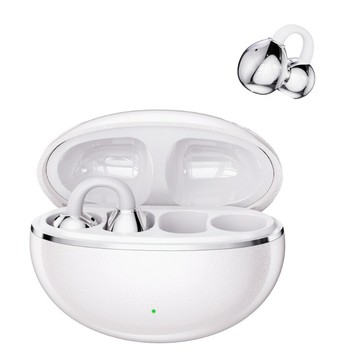 2025新款藍牙耳機夾耳式不入耳超長續航運動專用耳機久戴不痛【Snowbelle優選】