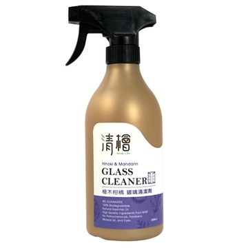 無際小舖 清檜檜木柑橘玻璃清潔劑500ml｜清潔 玻璃