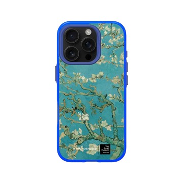 iPhone 16 Pro Clear 激光藍 - Van Gogh Museum - 盛開的杏樹