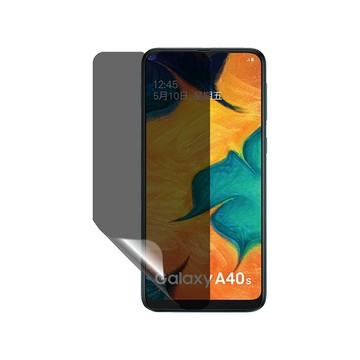 o-one 【防窺螢膜PRO】Samsung 三星 Galaxy A40S 磨砂螢幕保護貼 30度防窺+護眼 輕薄抗擊 划痕自動修復