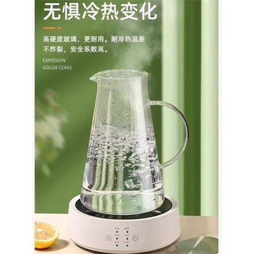 高硼硅玻璃茶壺大容量涼水壺冷水壺煮茶壺電陶爐專用耐高溫燒水壺