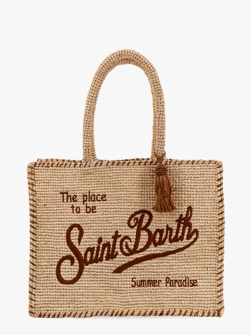 Vanity raffia handbag with Logo embroidery - MC2 SAINT BARTH - gender_Woman