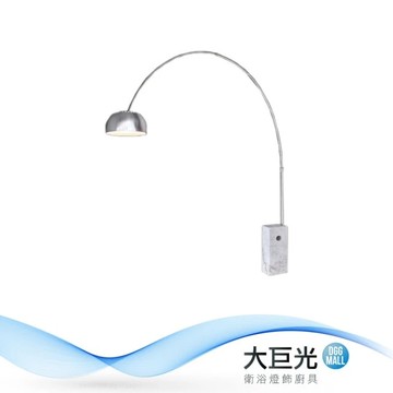 【大巨光】古典風-E27 單燈立燈-大(MF-4062)