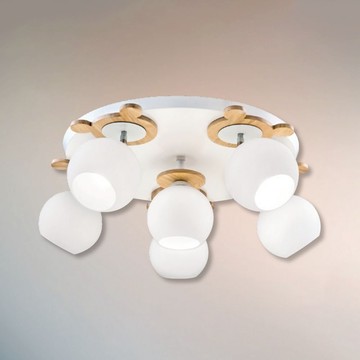 北歐風吸頂五燈 B69-81-24381