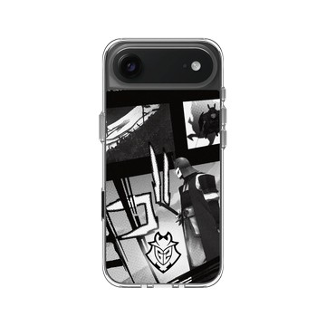 iPhone Air Clear Case（相機按鈕） 透明 - G2 Esports - Samurai Manga