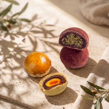 中秋送禮 送禮首選【揪嗨派】金月茶韻禮盒  杜拜巧克力月餅＋紅玉紅茶蛋黃酥