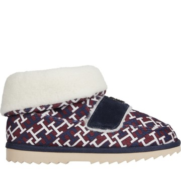 TOMMY HILFIGER BOOT SLIPPERGRAM 撞色女款鞋子