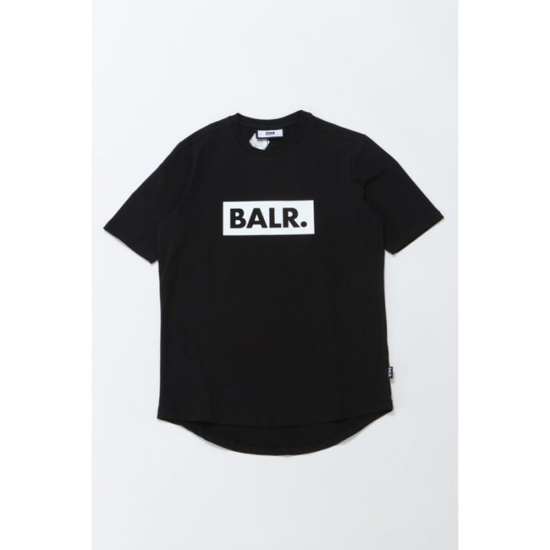 ボーラー BALR Tシャツ 半袖 丸首 クルーネック BLACK CLUB ATHLETIC