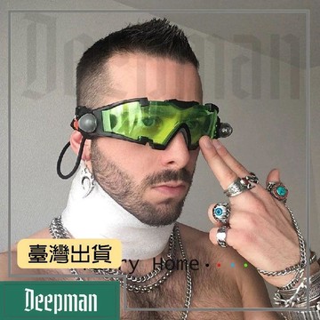 🔥臺灣出貨🔥公司貨✅可開發票 ins超火cosplay夜視護目鏡防風鏡防塵鏡LED炫酷發光蹦迪眼鏡