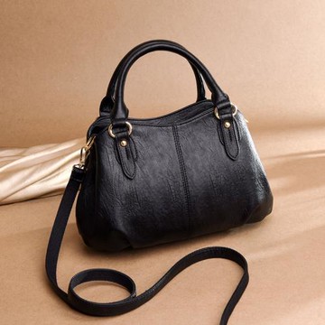 中年媽媽新款單肩休閑百搭手提包