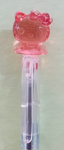 【震撼精品百貨】Hello Kitty 凱蒂貓~日本三麗鷗 KITTY 造型原子筆/中性筆-紅#86186