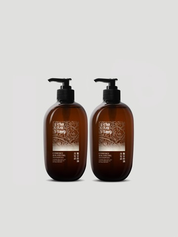 【新春限定】紫草控油洗髮露雙入組500mL x 2