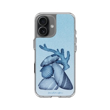 iPhone 17 Clear Case（相機按鈕） 透明 - Sarah Mafféïs - 海洋寶藏
