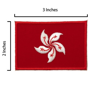 香港 hong kong 補洞 刺繡布標 背膠肩章 熱燙燙貼 潮流 頭巾 手提袋 布藝燙布貼紙
