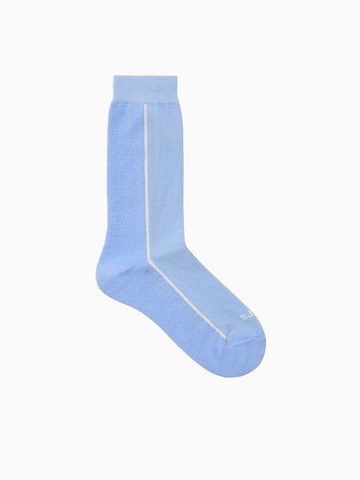 Line Terry Ribbed Ankle Socks