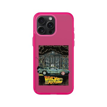 iPhone 15 Pro Max Clear 粉漾桃 - Back to the future - Back To The Future Thunderstorm