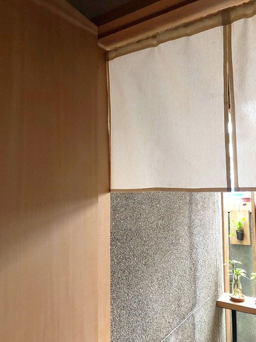 有機棉原胚日式短門簾 Organic Cotton