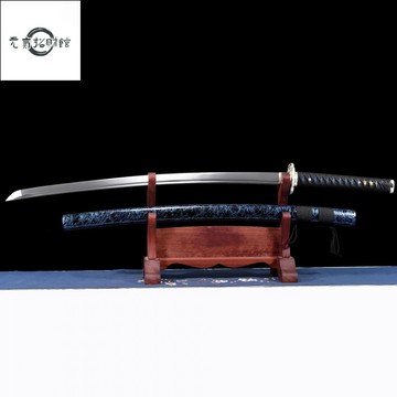 招財劍 刀劍1045中碳鋼日式指揮刀影視防身冷兵器Katana收藏未開刃