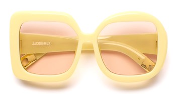 Jacquemus Carre Rond - Pear Sorbet Sunglasses
