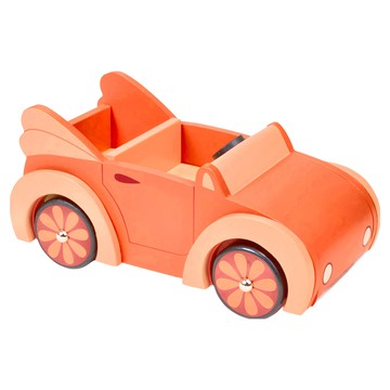 Mentari 娃娃敞篷跑車 MT7915， 適合3歲以上兒童，橡膠木材質  1個  20 x 10.5 x 9.5cm