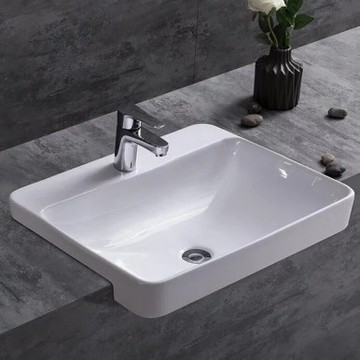 Forefront 半嵌檯面盆 580mm (附龍頭孔)