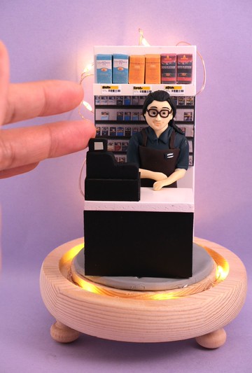 榮休記念小禮品,可客製名字.提供相片客製人物造型(各行各業)