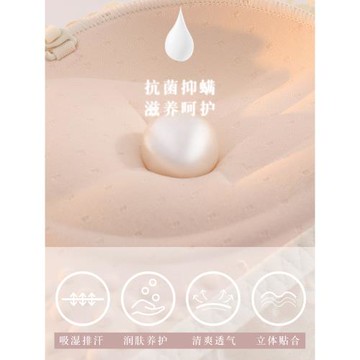 無肩帶內衣女防滑聚攏小胸2024年新款爆款文胸罩無鋼圈內褲套裝女
