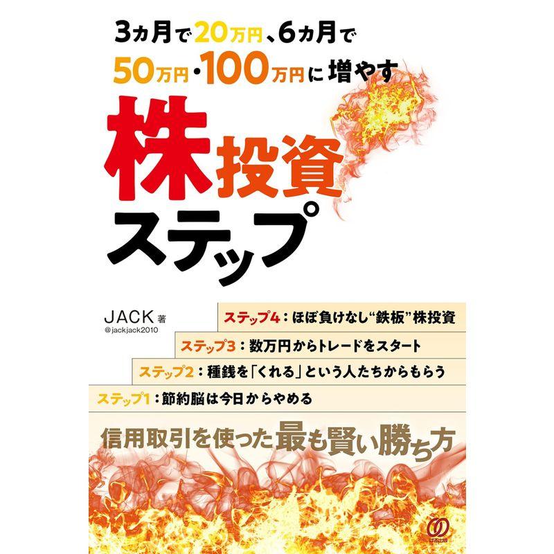 3ヵ月で20万円,6ヵ月で50万円・100万円に増やす株投資ステップ