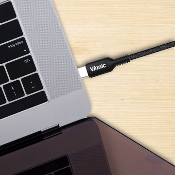 Vinnic 60W USB-C to USB-C 快速充電線 10厘米/2米/3米