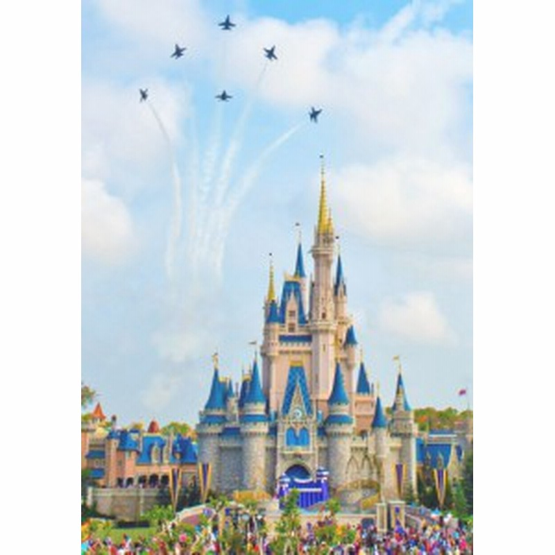 絵画風 壁紙ポスター ディズニーワールド マジックキングダム キャラクロ Dnw 005a2 版 4mm 594mm 通販 Lineポイント最大1 0 Get Lineショッピング