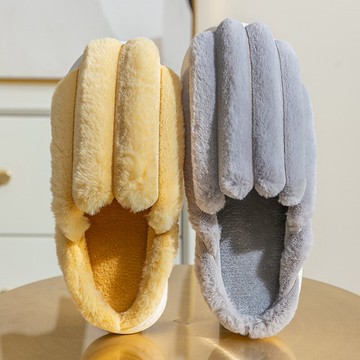 秋冬季女士棉拖鞋新款情侶家居家用室內防滑保暖厚底毛絨棉鞋