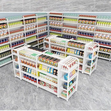 免運 家用貨架 倉儲貨架 超市貨架便利店藥店小商店展示架貨架置物架多層超市貨架單面靠墻 可開發票 全館八折 工廠現貨直銷 新品特價 h9027