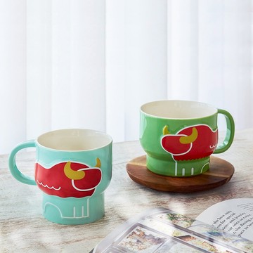 2021新年牛年-牛氣沖天馬克杯