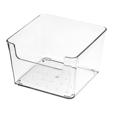 壓克力收納盒 短款(9.5 x 9.5 x 6cm)  透明  1個