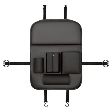 Besthot 多功能汽車椅背收納 托盤款  1個  黑色