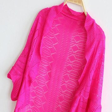 夏季短袖荷葉邊T卹薄款針織衫 2入