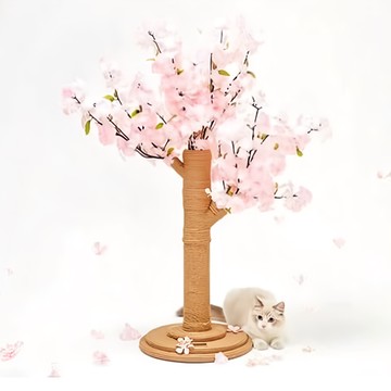 VETRESKA 未卡 櫻花樹麻繩貓爬架 - 75cm  櫻花樹  6.7kg  1個