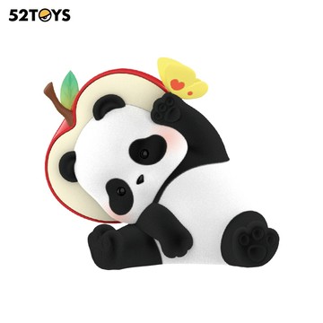 52TOYS 胖噠幼 限定版-小心眼子蘋果頭公仔/ 蘋果系列-蘋果頭套/蘋果帽 /趴趴毛絨肩寵