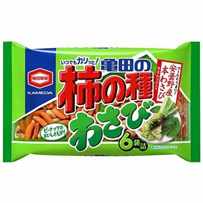 亀田の柿の種わさび 182g