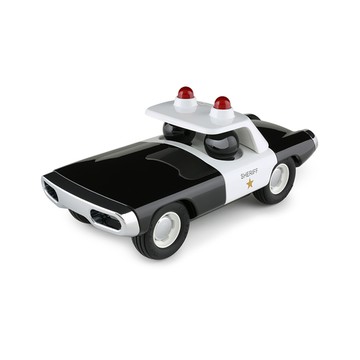 Playforever｜Heat Black & White 復古造型警車 (黑白)
