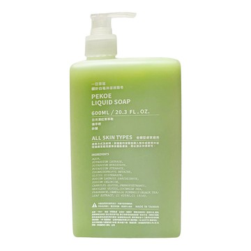 TEAORY 一日茶道 沐浴液態皂 銀針白毫  1個  600ml