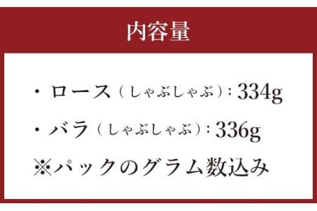 えびの純粋 黒豚お肉セット(ロース・バラ)680g