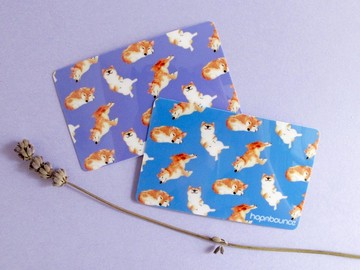 柴犬 小狗 交通卡貼 悠遊卡 八達通卡