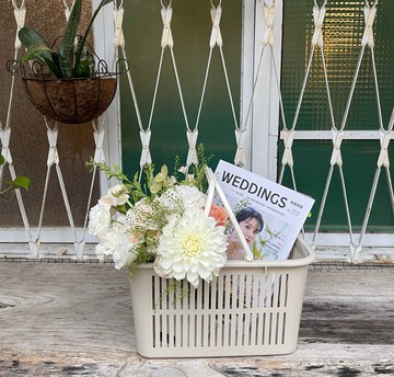 GINII基尼|多功能野餐方形提籃 S 三款顏色/7.5L/L30xW20.2xH16cm