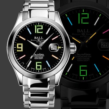 BALL 波爾 Engineer III 限量彩虹氣燈 天文台認證機械錶-43mm(NM9028C-S41CJ-BKR)